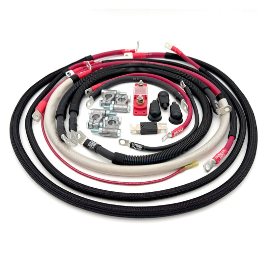 Ford Power Stroke 6.0 Diesel - F250/F350 Battery Cable Kit (2003-2007)